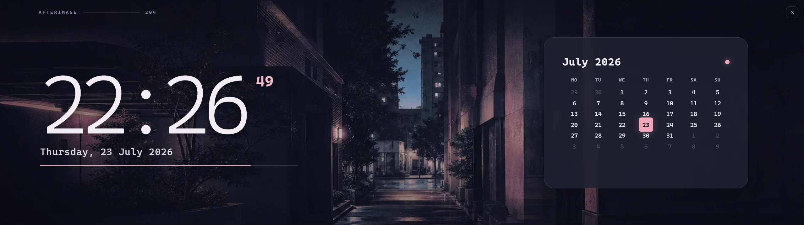 Afterimage — screenshot 1 of 2