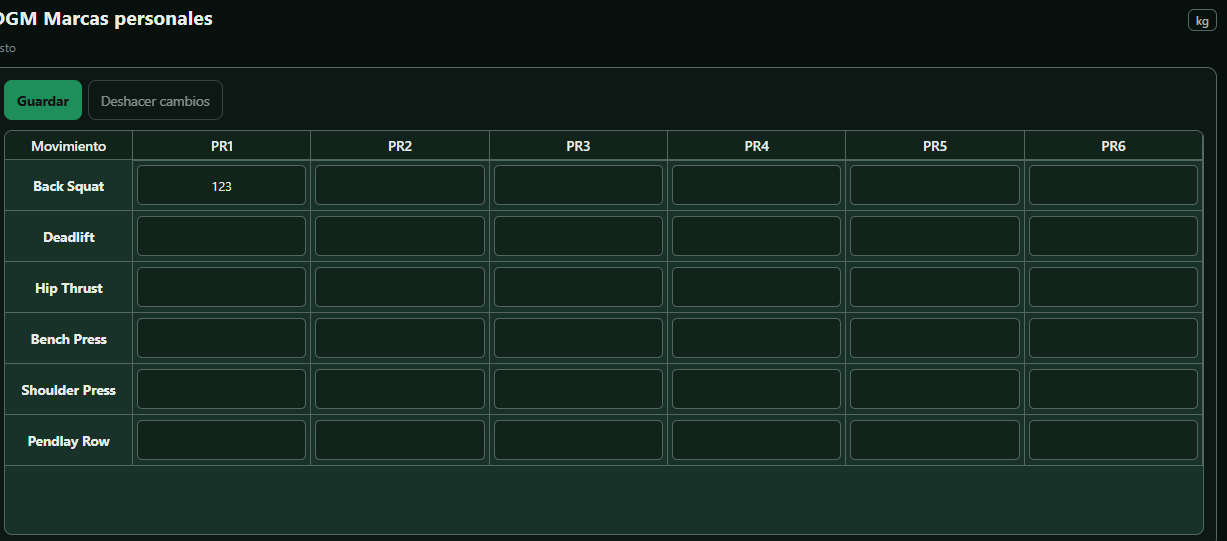 DGM Personal Exercise — screenshot 1 of 3