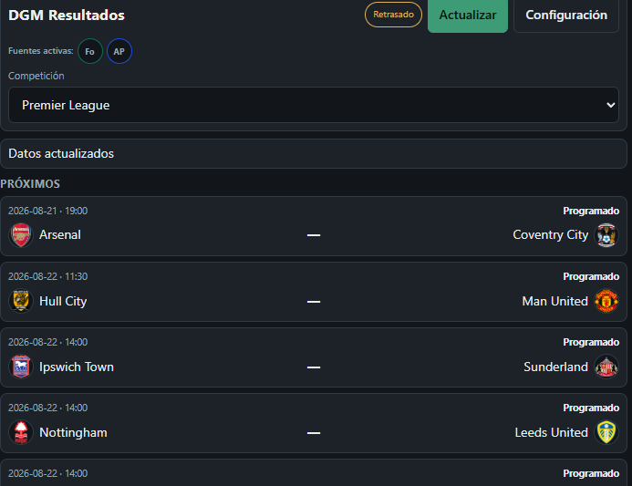 DGM Results — screenshot 4 of 4
