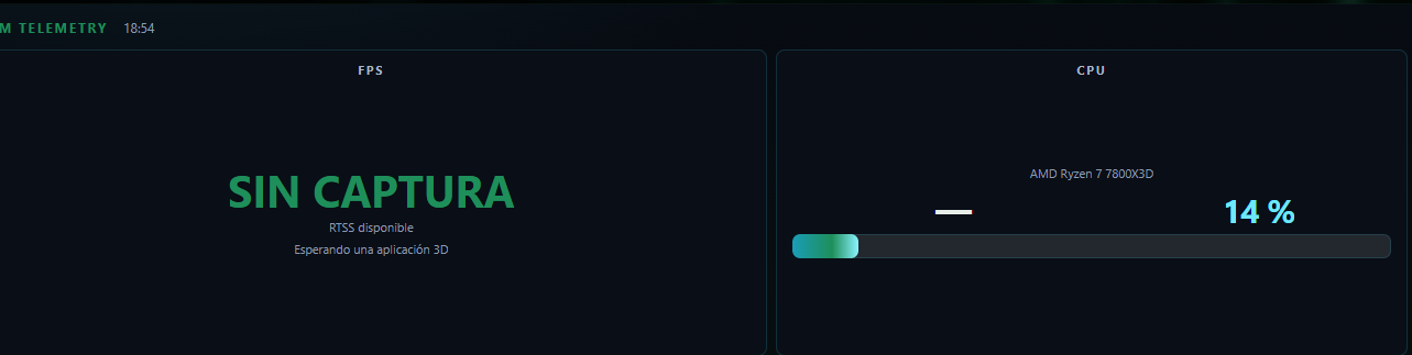 DGM Telemetry — screenshot 2 of 3
