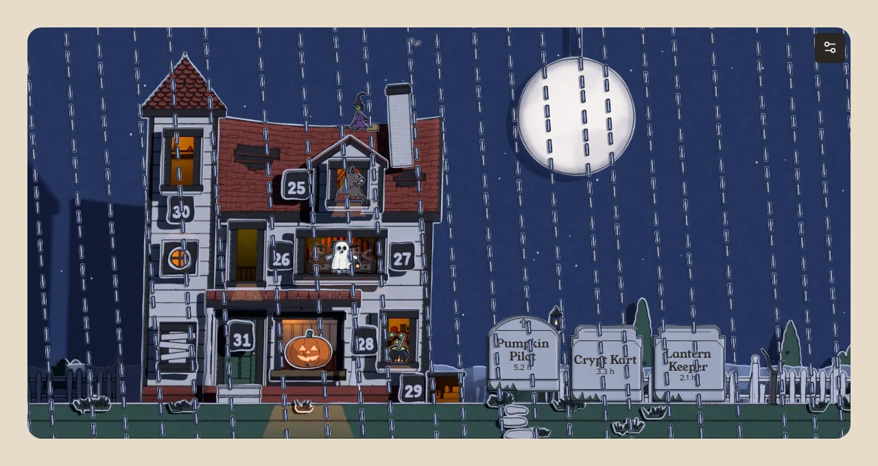 Haunted House: all 8 windows, screenshot 4 of 5