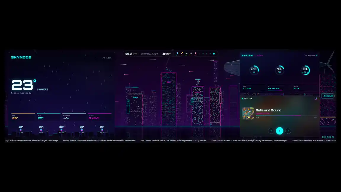 NØVA // NEON DISTRICT — screenshot 1 of 4